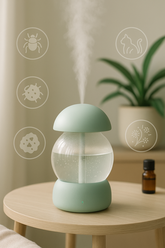 How a Diffuser Can Help Combat Common Allergens